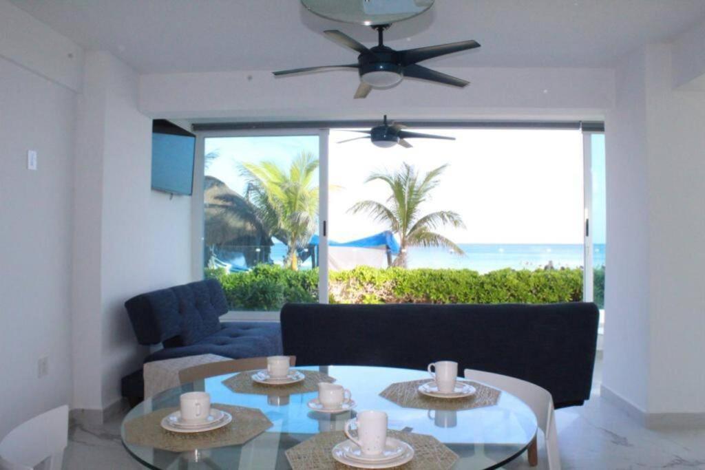 Beach Front Renewed Apartment Cancun Luaran gambar