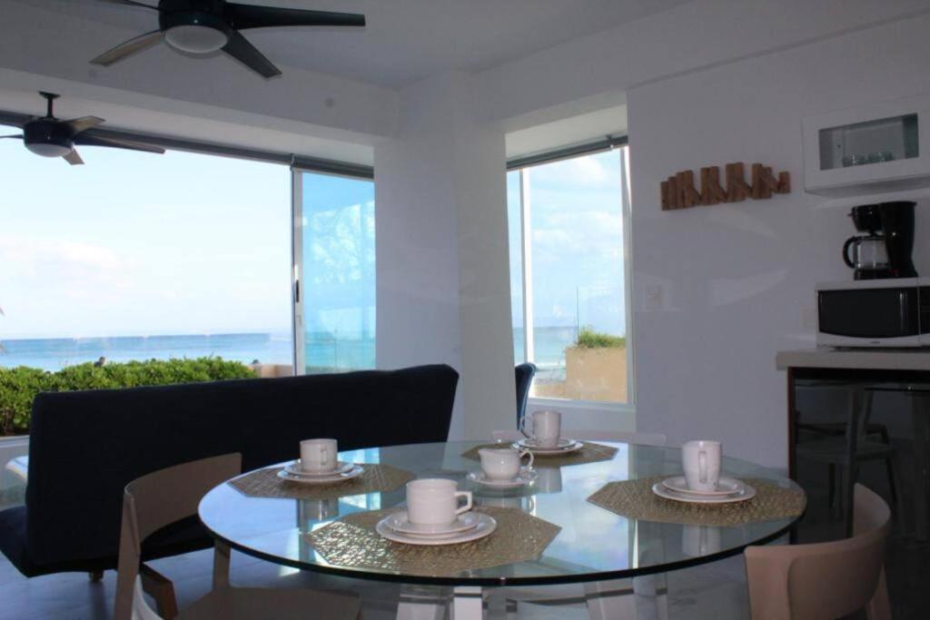 Beach Front Renewed Apartment Cancun Luaran gambar